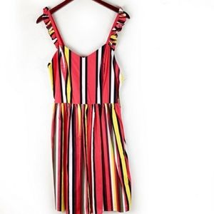 Gianni Bini NEW Multi-Color Striped Sundress